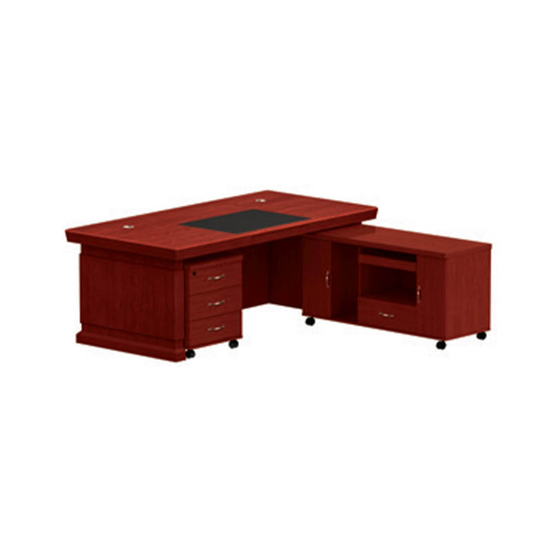 What unique aesthetic value does the traditional paint executive desk bring that makes it the focus of the office?